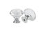 2Pcs/Set 30mm Diamond Crystal Cabinet Pulls For Kitchen Wardrobe Carousel 5
