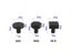 Solid Construction Simple Polished Finish Furniture Handle Knob Rust-Proof Carousel 6