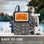 Portable AM FM Radio, Mini Digital Tuning Radio with Rechargeable Battery, Carousel 2