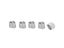 100Pcs M6x1.0x1.5D Stainless Steel Thread Inserts Kit Carousel 3