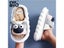 Funny Animals Bear Soft Platform Slippers For Girls Children Carousel 5