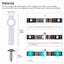 95pcs 10mm Solderless 4-Pin Connector Clip for 5050 RGB LED Strip Light Pow Carousel 3