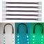 95pcs 10mm Solderless 4-Pin Connector Clip for 5050 RGB LED Strip Light Pow Carousel 4