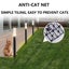 400x28cm Cat Scat Repellent Mat Anti-Cat Prickle Strips Spikes Deterrent Carousel 4