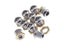 10pcs Drum Brass Air Vent With Gasket Bass Tom Snare Drum Parts Accessories Carousel 7