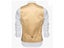 Men's Gold Solid Silk Satin Waistcoat Bowtie Tie Set Suit Gilet For Wedding Carousel 7