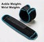 2KG Ankle Wrist Weights Leg Arm Weights Adjustable Straps Strength Training Gym Carousel 4