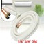 5M Air Conditioner Twin Pair Coil Tube 1/4'' 3/8'' Insulated Copper Pipes Carousel 2