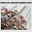 5M Air Conditioner Twin Pair Coil Tube 1/4'' 3/8'' Insulated Copper Pipes Carousel 9