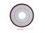 Large Rosette Maker Round Yo-Yo Maker Sewing Crafts Embellishment Rosette Maker Carousel 5