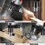700W Cord Electric Impact Hammer Power Flat Drill 13mm Keyless Reverse Carousel 6