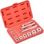 17pcs Wheel Bearing Race Aluminum Seal Bush Driver Set Garage Tool Kit Carousel 6