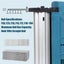 Cordless Brad Nailer Straight Finish Nail Gun For Makita 18V w/ 2 Battery Carousel 6