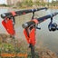 Fishing Rod Holder Automatic Spring Tip-Up Hook Setter Pole Tackle Bracket Carousel 6