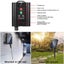 15 LED 48FT Solar Power Festoon String Lights Wedding Party Garden WaterProof Carousel 4
