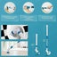 Electric Spin Scrubber Turbo Scrub Cleaning Brush Cordless Chargeable Bathroom Carousel 3