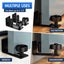 Sliding Barn Door Hardware Floor Guide Adjustable Stay Roller Wall Mount Tool Carousel 5