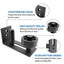 Sliding Barn Door Hardware Floor Guide Adjustable Stay Roller Wall Mount Tool Carousel 7