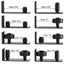 Sliding Barn Door Hardware Floor Guide Adjustable Stay Roller Wall Mount Tool Carousel 8