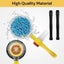Car Pressure Washer Rotating Wash Brush Care Vehicle Washing Sponge w/ 5M Hose Carousel 5