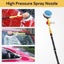 Car Pressure Washer Rotating Wash Brush Care Vehicle Washing Sponge w/ 5M Hose Carousel 9