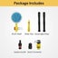 Car Pressure Washer Rotating Wash Brush Care Vehicle Washing Sponge w/ 5M Hose Carousel 10