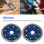 4.5inch Porcelain Tile Turbo Thin Diamond Dry Cutting Blade/Disc Grinder Wh Carousel 7