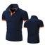 Men's Collar Hollow Short-sleeved Polo Shirt Breathable Carousel 7