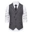 New Suit Vest for Men Herringbone Tweed Suit Vest Business Formal Carousel 1