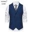 New Suit Vest for Men Herringbone Tweed Suit Vest Business Formal Carousel 2