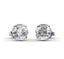 18K White Gold Crystal Stud Earrings "Aimee" Carousel 3