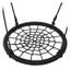 Kids Rope Swing Round Outdoor Birds Nest Spider Web Swing Seat 65Cm Carousel 3