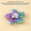 Colorful Bauhinia Flower Finger Spinner Toy Hand Spinner Toys Anti Stress Carousel 3