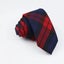 Mens Soft Cotton Striped Plaid Tie Blue Pink Business Wedding Accessory Carousel 5