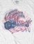Creedence Clearwater Revival T Shirt Guitar And Flag Official Mens White Carousel 3