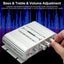 12V 400 Watt Car Audio Stereo Amplifier 2.1Channel HiFi Speaker Power Amp S Carousel 4