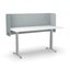 Acoustic Desk Screen Pod Parition, 600mm x 1500mm x 12mm, Choice of Colours Carousel 2