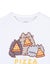 Pusheen White Short Sleeved T-Shirt (Girls) Carousel 3