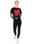 David Bowie Black Cropped Short Sleeved T-Shirt (Womens) Carousel 3