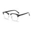 Blue Light Glasses -Black Silver Carousel 1