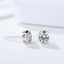 925 Sterling Silver CZ Diamond Studs "Lorena" Carousel 5