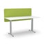 Acoustic Desk Screen Modesty Panel 600mm x 1800mm x 12mm - Choice of Colours Carousel 1