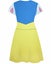 Disney White Short Sleeve Skater Dress (Womens) Carousel 3