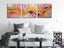 ON SALE FREE SHIPPING - 3 Piece Canvas Art Print - Natural Luxury Abstract Fluid Carousel 1