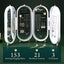 2Pcs Foldable Earring Holder Dustproof Earring Necklace Display Stand Jewelry Bo Carousel 2
