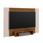 Maceio Tv Wall Panel - Cedar-Cedar/ Off White Carousel 8