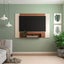 Maceio Tv Wall Panel - Cedar-Cedar/ Off White Carousel 10