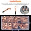 60x Car Copper Ring Lug Terminal Battery Wire Bare Cable Crimp Connector SC Carousel 3