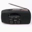 Hand Crank Self Powered Solar Emergency Radios With LED Flashlight -Black Carousel 3