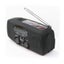 Hand Crank Self Powered Solar Emergency Radios With LED Flashlight -Black Carousel 4